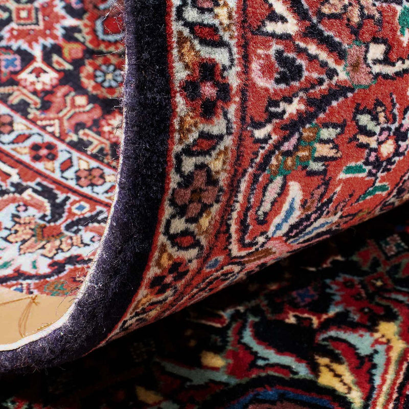 Tapis de couloir Tapis persan - Bidjar - 192 x 102 cm - rouge clair