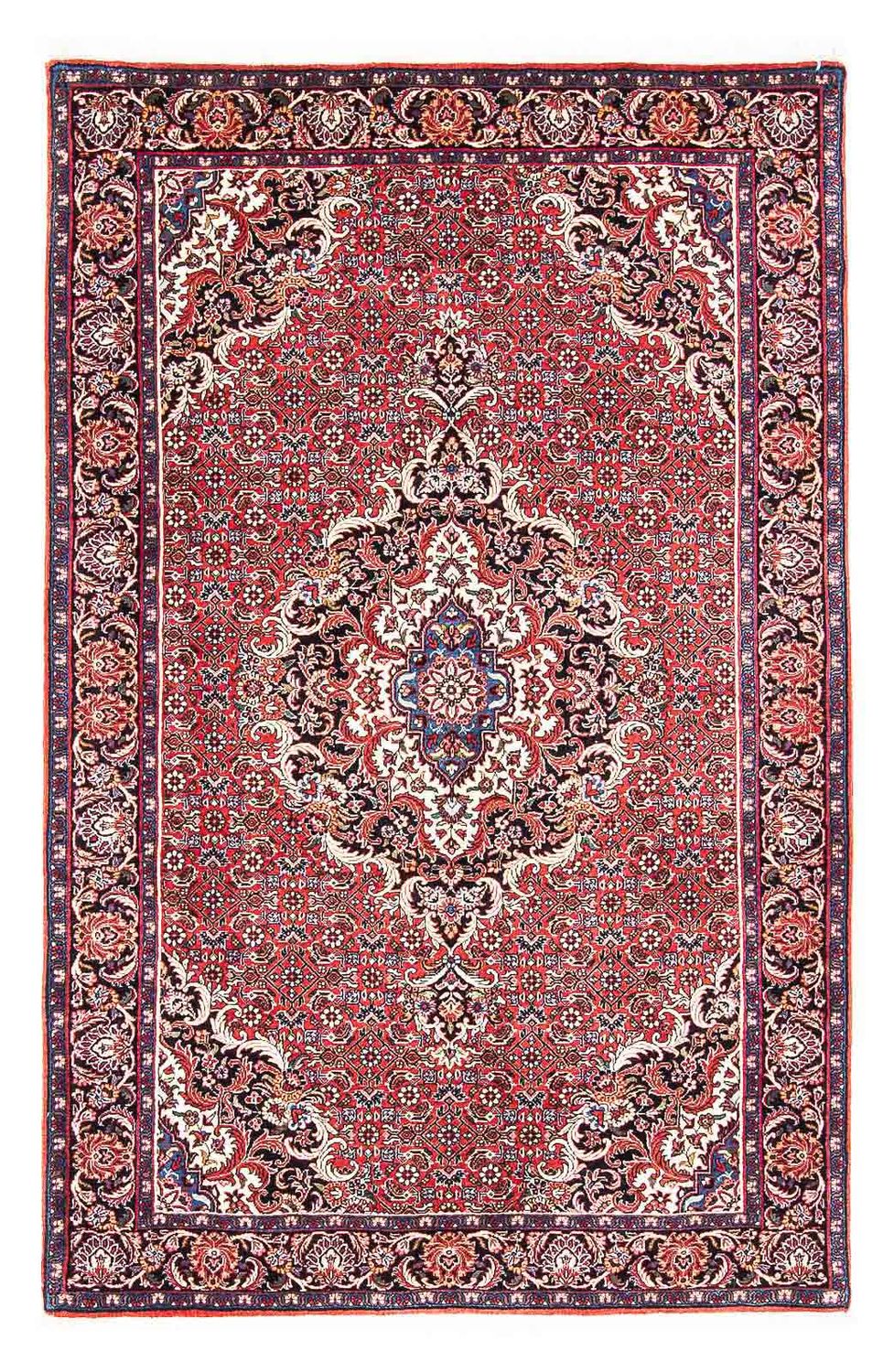 Tapis persan - Bidjar - 181 x 111 cm - rouge