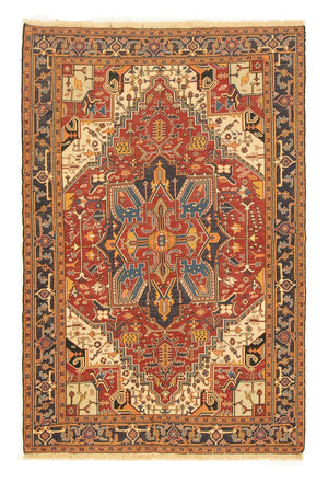 Tapis persan - Nomadic - 194 x 128 cm - rouge