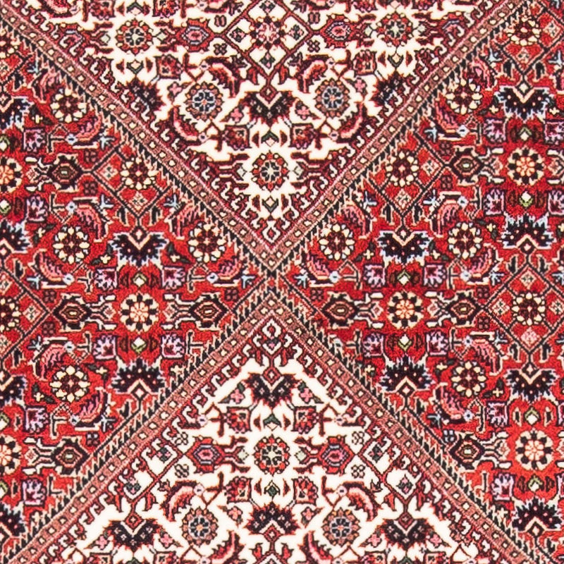 Tapis persan - Bidjar - 152 x 75 cm - rouge clair