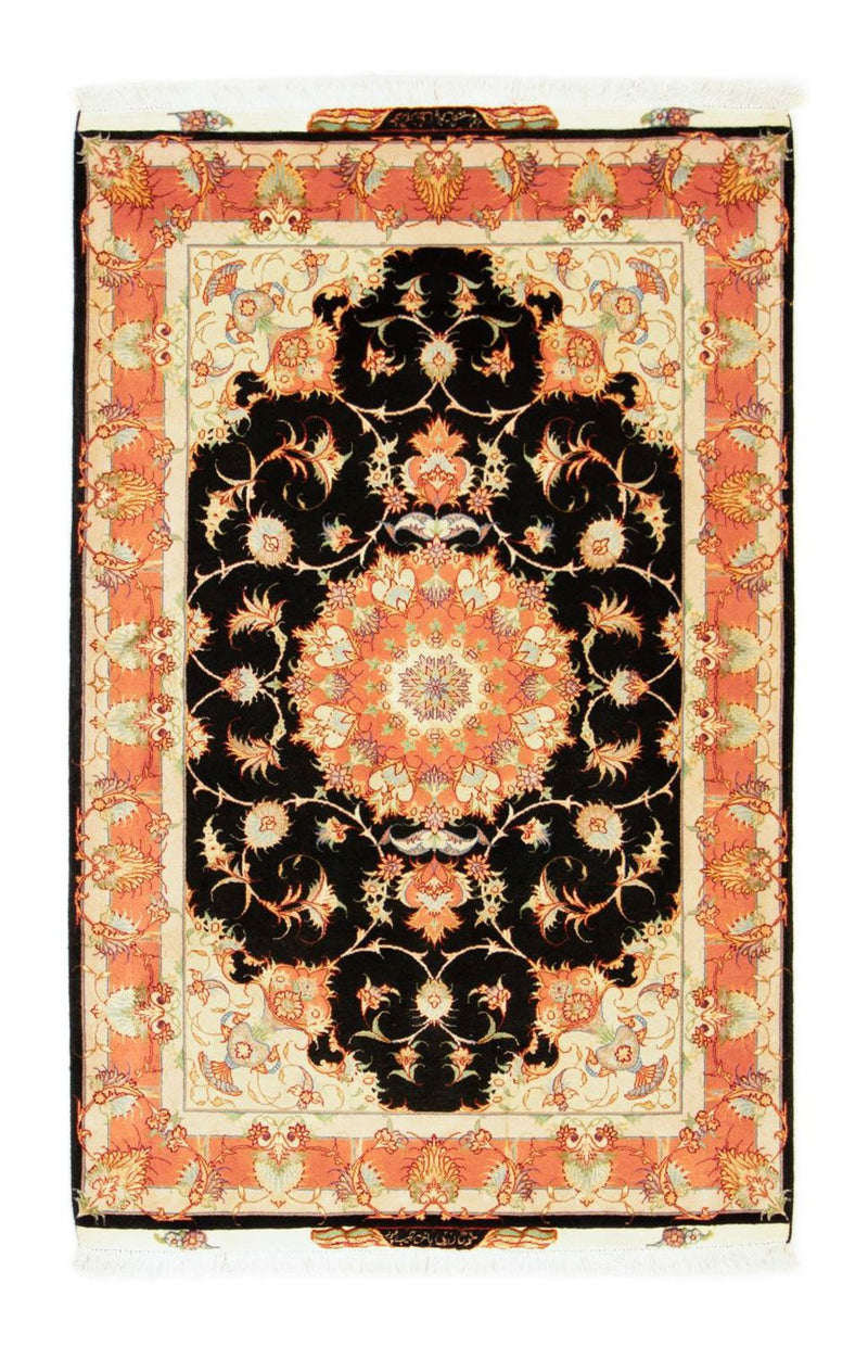Tapis persan - Tabriz - Royal - 163 x 104 cm - noir
