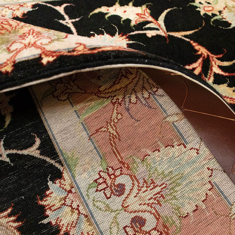 Tapis persan - Tabriz - Royal - 163 x 104 cm - noir