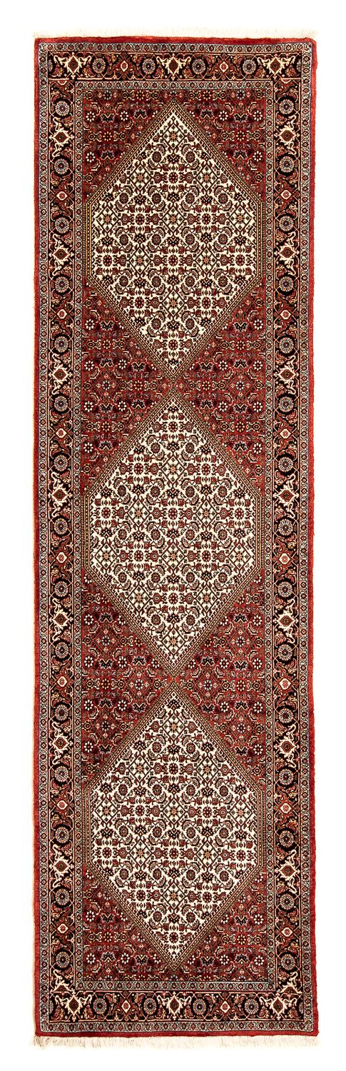 Tapis de couloir Tapis persan - Bidjar - 302 x 83 cm - multicolore