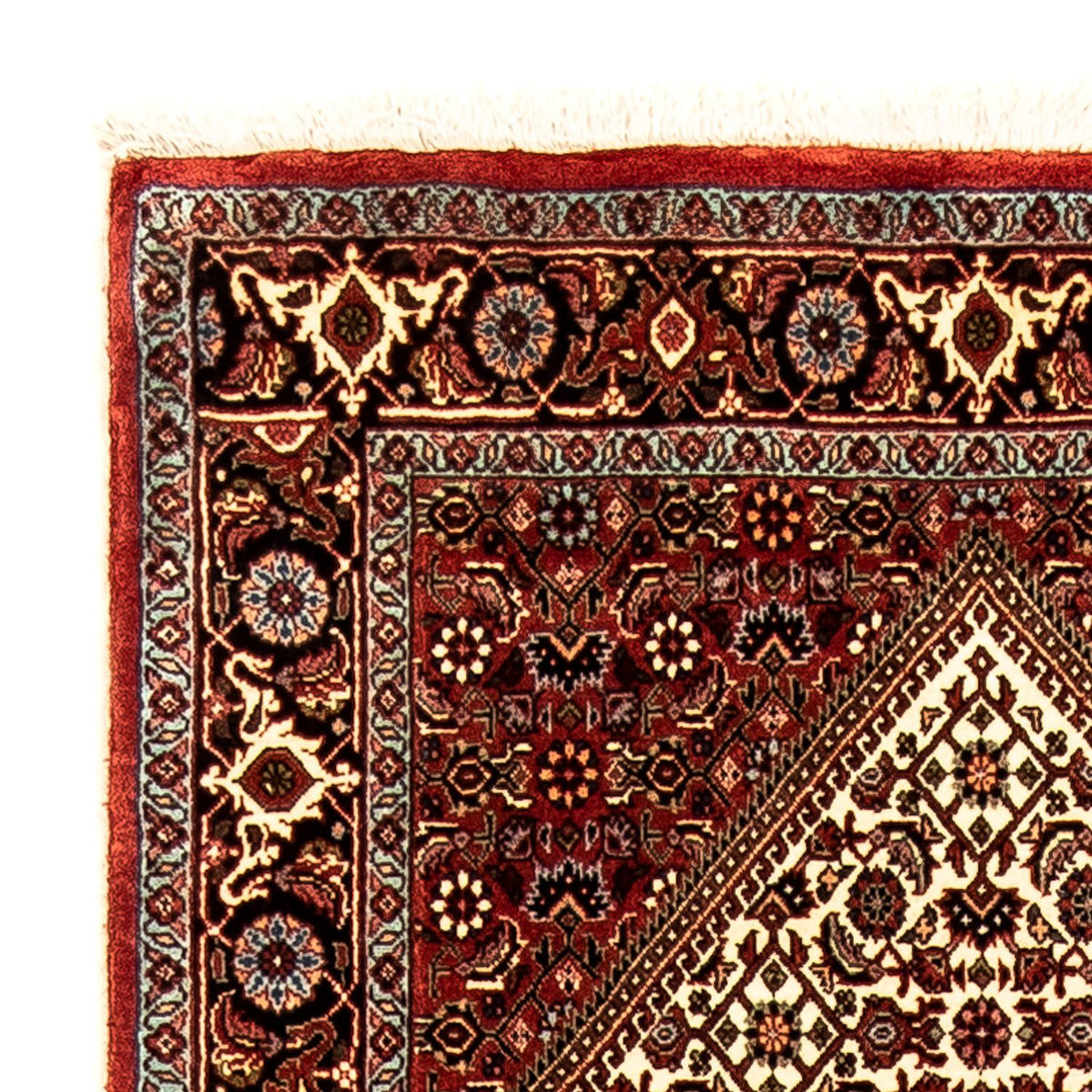 Tapis de couloir Tapis persan - Bidjar - 302 x 83 cm - multicolore