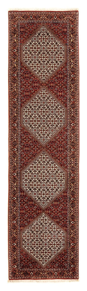 Tapis de couloir Tapis persan - Bidjar - 325 x 85 cm - multicolore