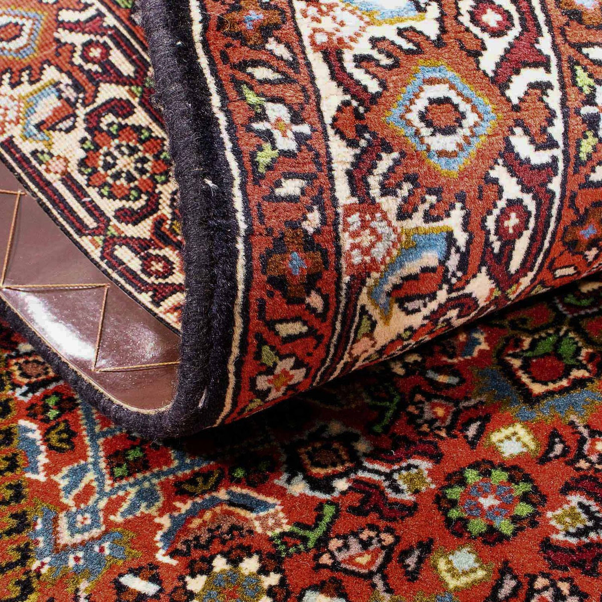 Tapis persan - Bidjar - 158 x 103 cm - rouge clair