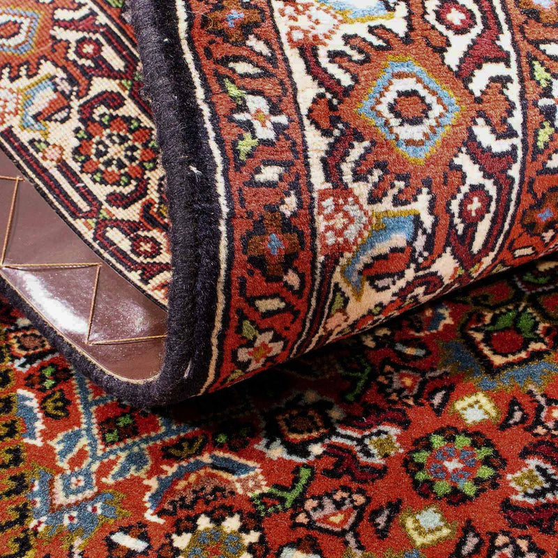 Tapis persan - Bidjar - 158 x 103 cm - rouge clair