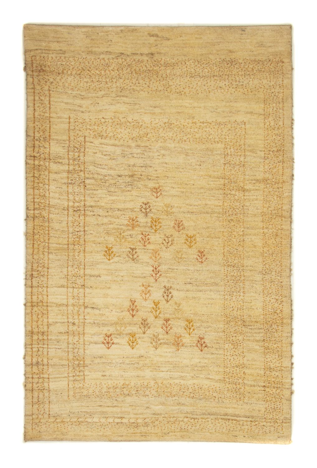 Tapis Gabbeh - Persan - 176 x 119 cm - beige