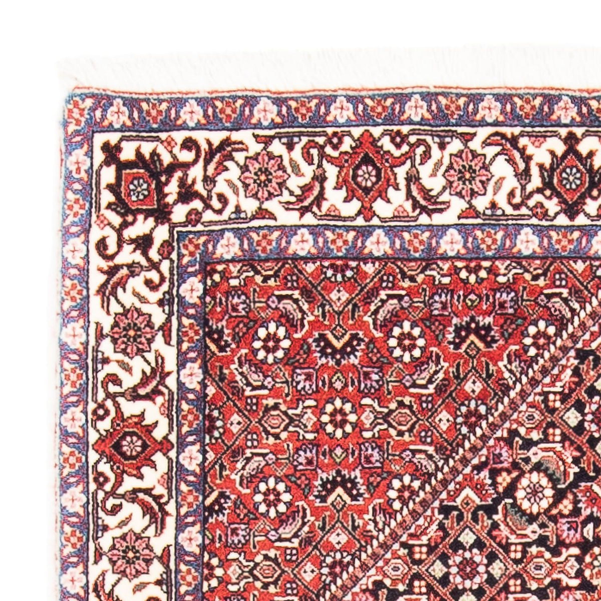 Tapis persan - Bidjar - 130 x 83 cm - rouge