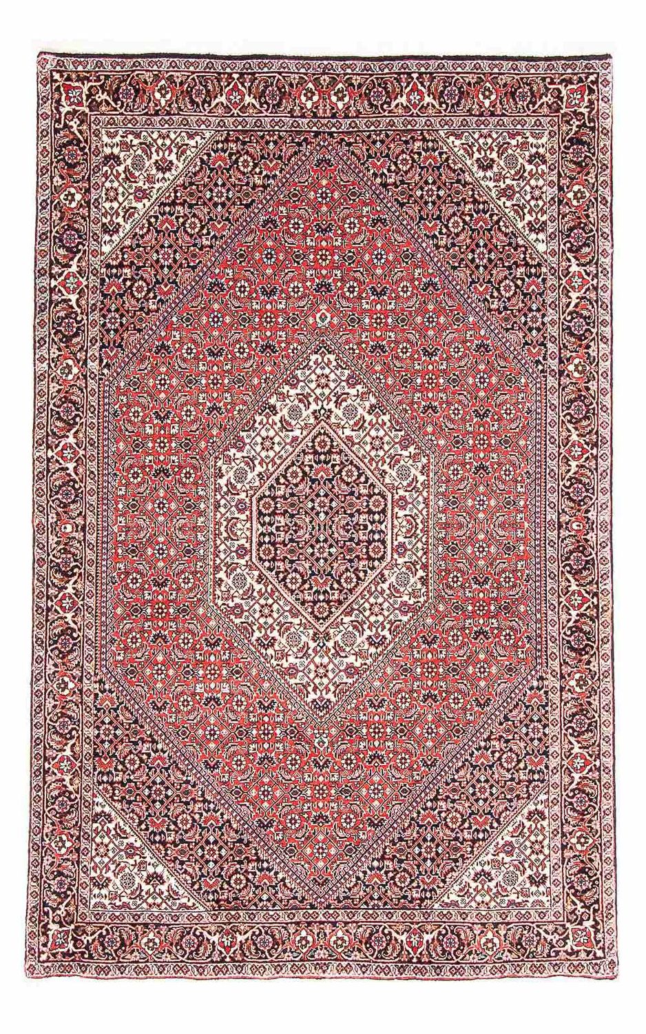 Tapis persan - Bidjar - 176 x 112 cm - rouge