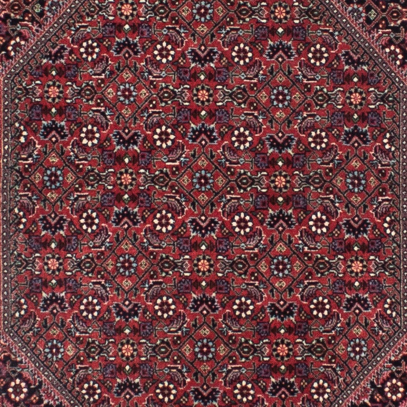 Tapis de couloir Tapis persan - Bidjar - 313 x 84 cm - bleu foncé