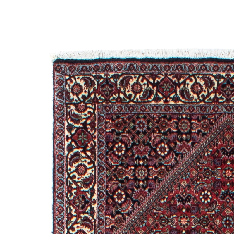 Tapis de couloir Tapis persan - Bidjar - 313 x 84 cm - bleu foncé