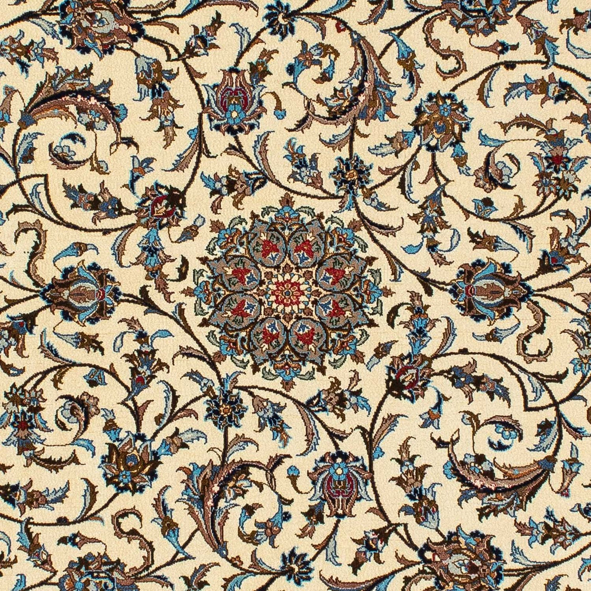 Tapis persan - Isfahan - Premium - 207 x 134 cm - beige
