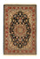 Tapis persan - Ghom - 146 x 100 cm - noir