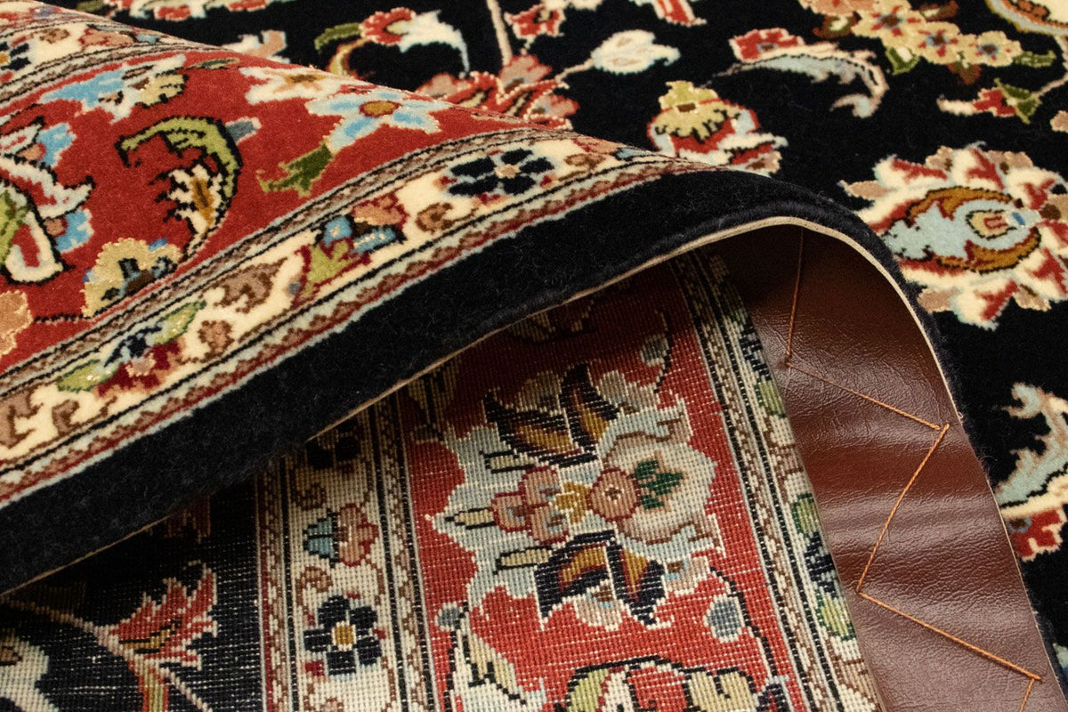 Tapis persan - Ghom - 146 x 100 cm - noir