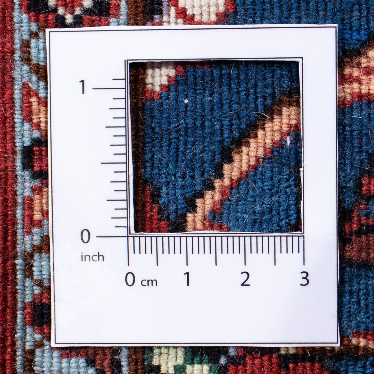 Tapis persan - Bidjar - 248 x 173 cm - bleu foncé