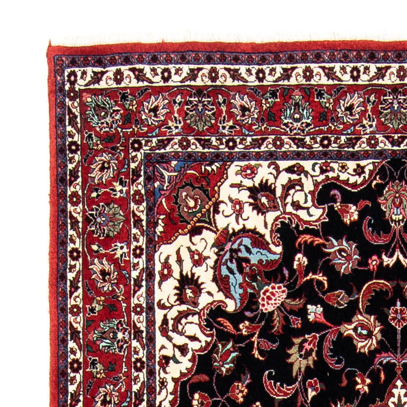 Tapis persan - Bidjar - 242 x 133 cm - bleu foncé