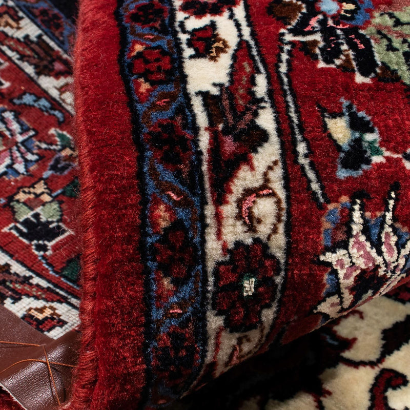 Tapis persan - Bidjar - 242 x 133 cm - bleu foncé