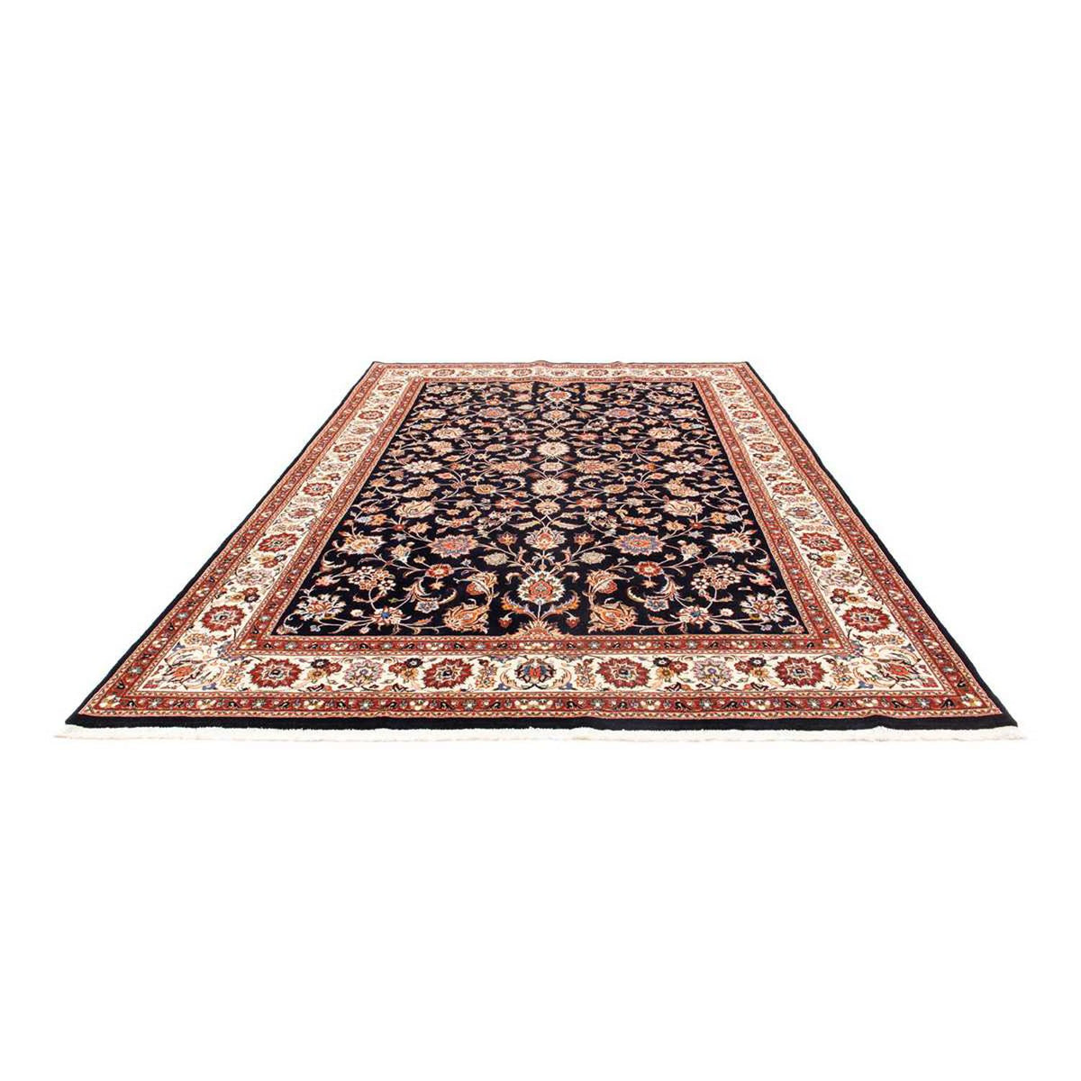 Tapis persan - Classique - 343 x 247 cm - bleu foncé