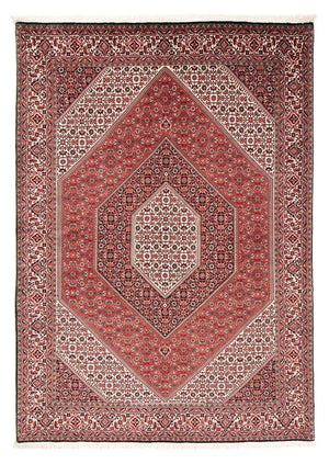 Tapis persan - Bidjar - 251 x 170 cm - rouge clair
