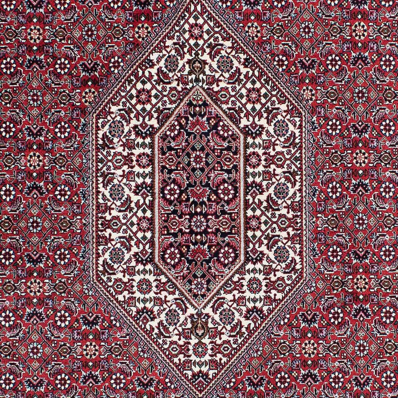 Tapis persan - Bidjar - 228 x 132 cm - rouge clair