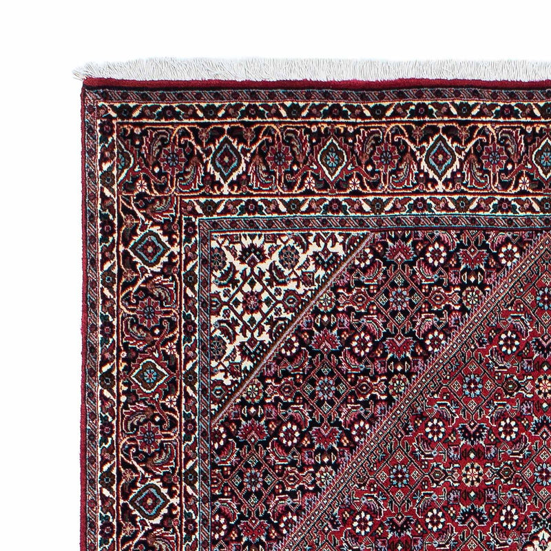 Tapis persan - Bidjar - 228 x 132 cm - rouge clair