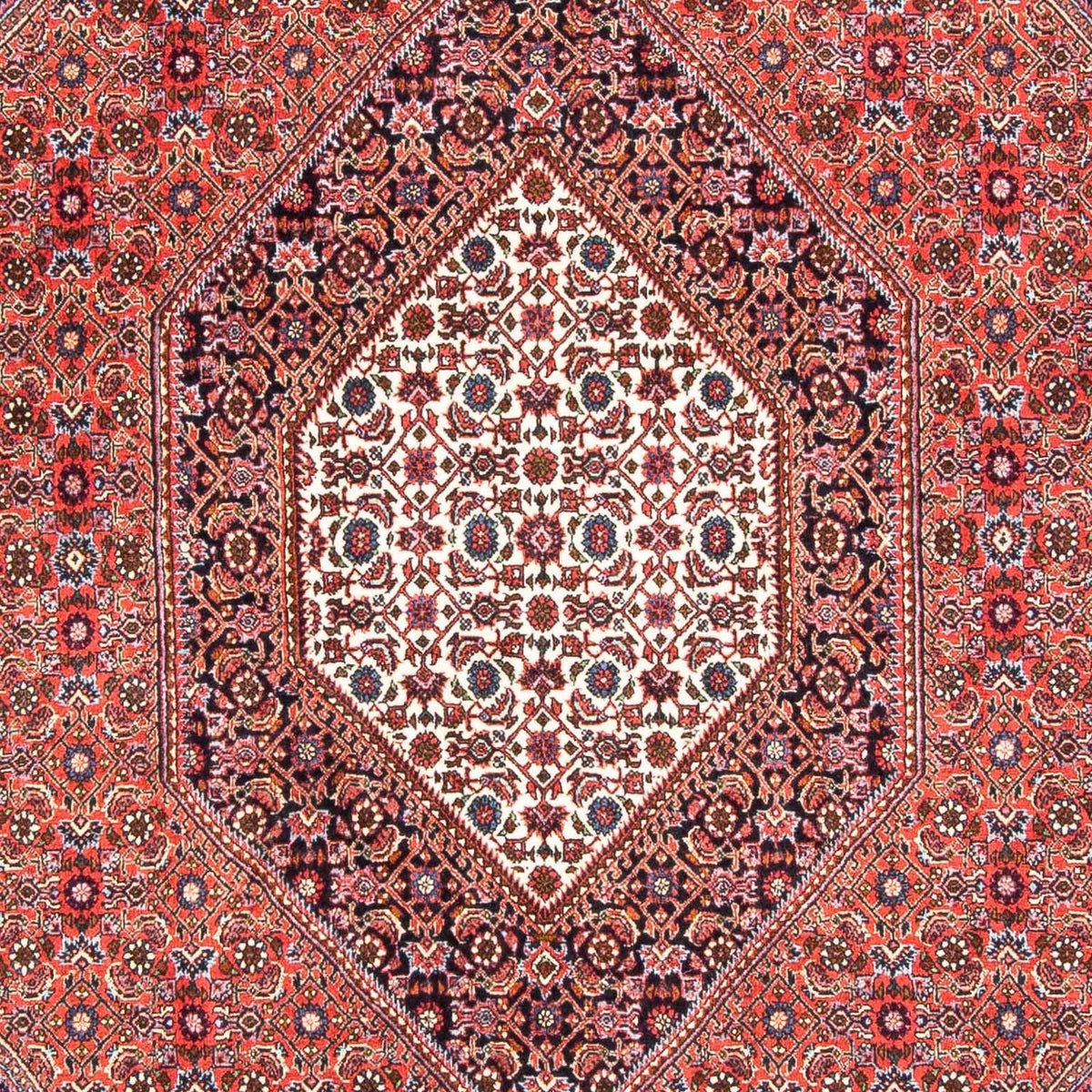 Tapis persan - Bidjar - 230 x 168 cm - rouge clair