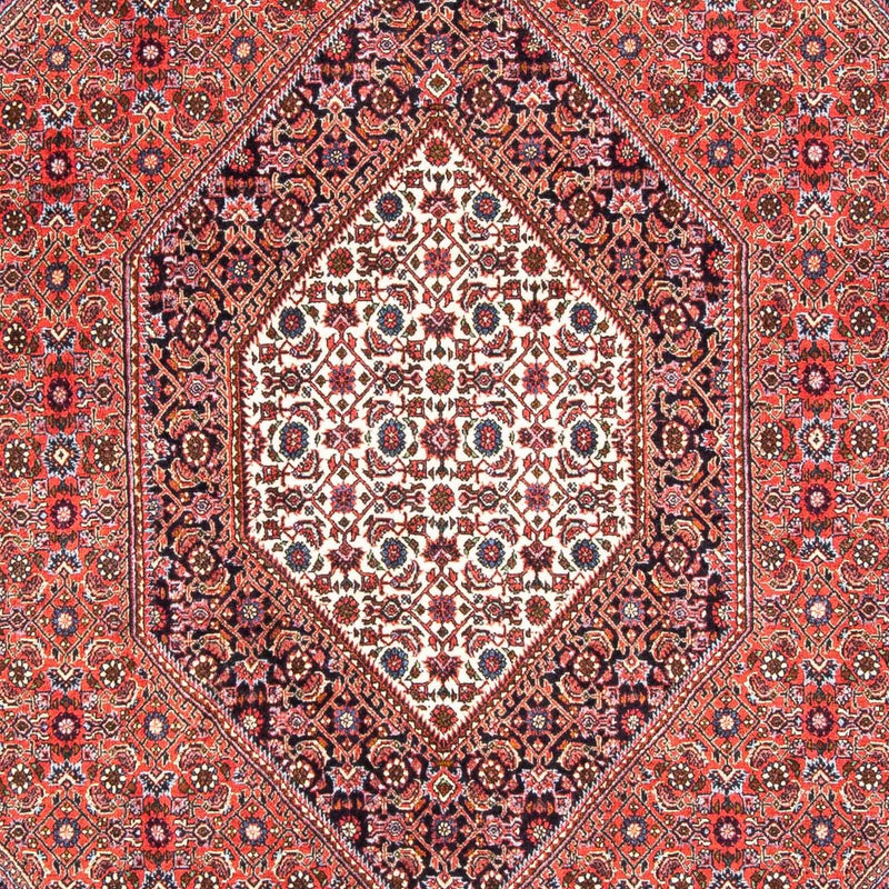 Tapis persan - Bidjar - 230 x 168 cm - rouge clair
