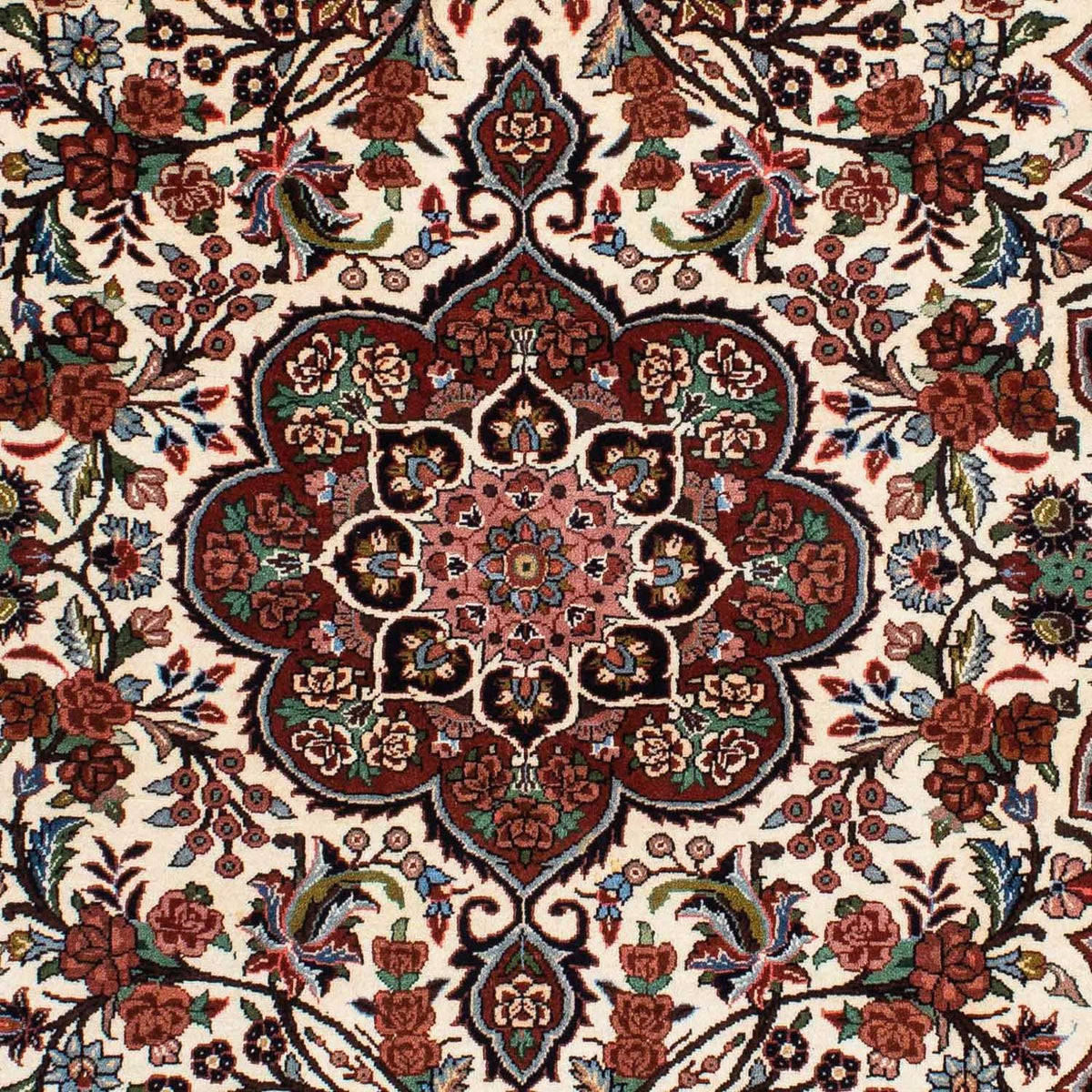 Tapis persan - Bidjar - 208 x 137 cm - beige