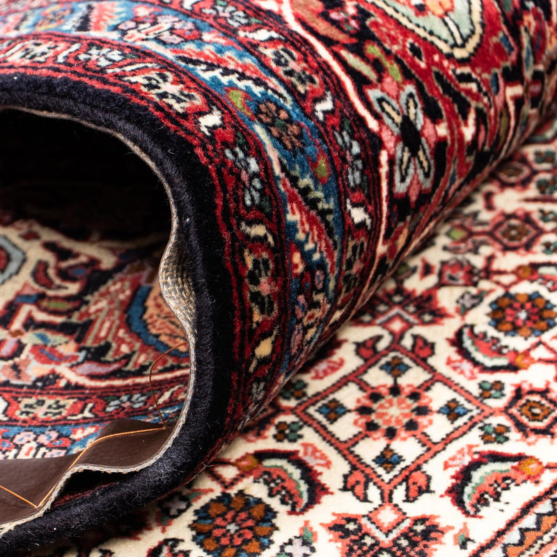 Tapis persan - Bidjar - 382 x 249 cm - rouge foncé