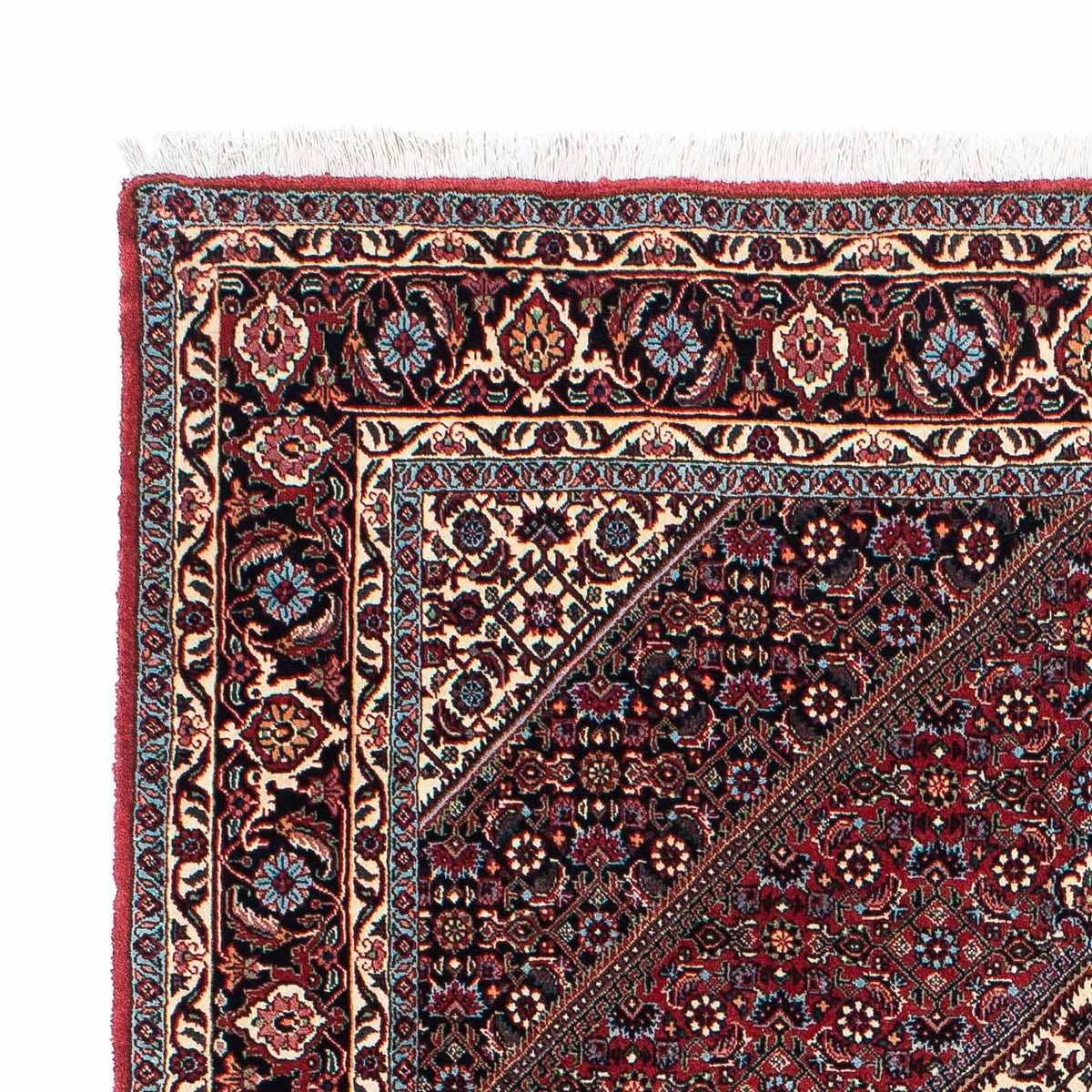 Tapis persan - Bidjar - 207 x 132 cm - rouge