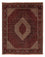 Tapis persan - Bidjar - 255 x 205 cm - rouge foncé