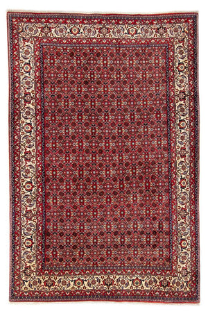 Tapis persan - Bidjar - 251 x 175 cm - rouge
