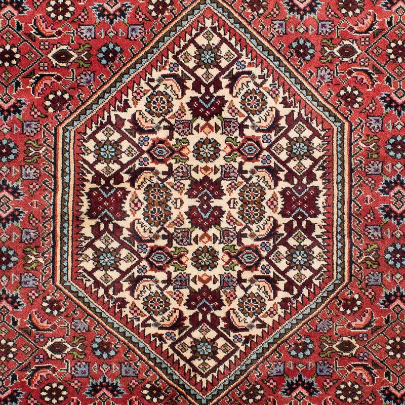 Tapis persan - Bidjar - 242 x 135 cm - rouge