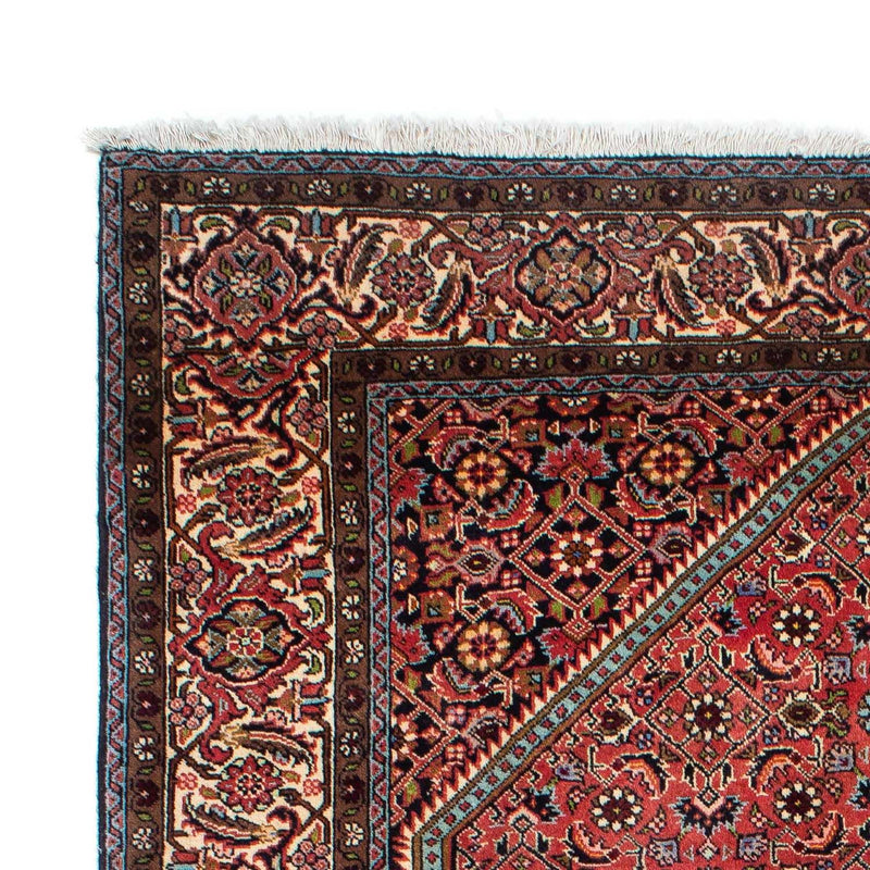 Tapis persan - Bidjar - 242 x 135 cm - rouge