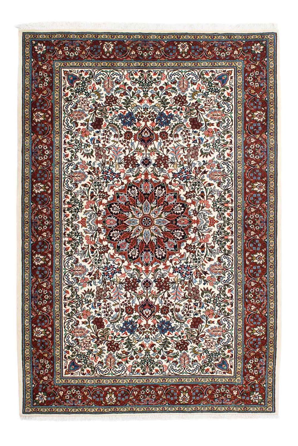 Tapis persan - Bidjar - 213 x 140 cm - beige