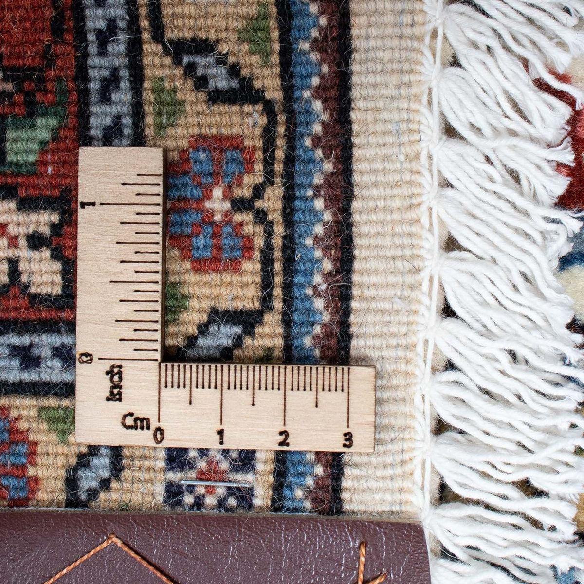 Tapis persan - Bidjar - 213 x 140 cm - beige