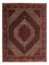 Tapis persan - Bidjar - 262 x 203 cm - rouge foncé