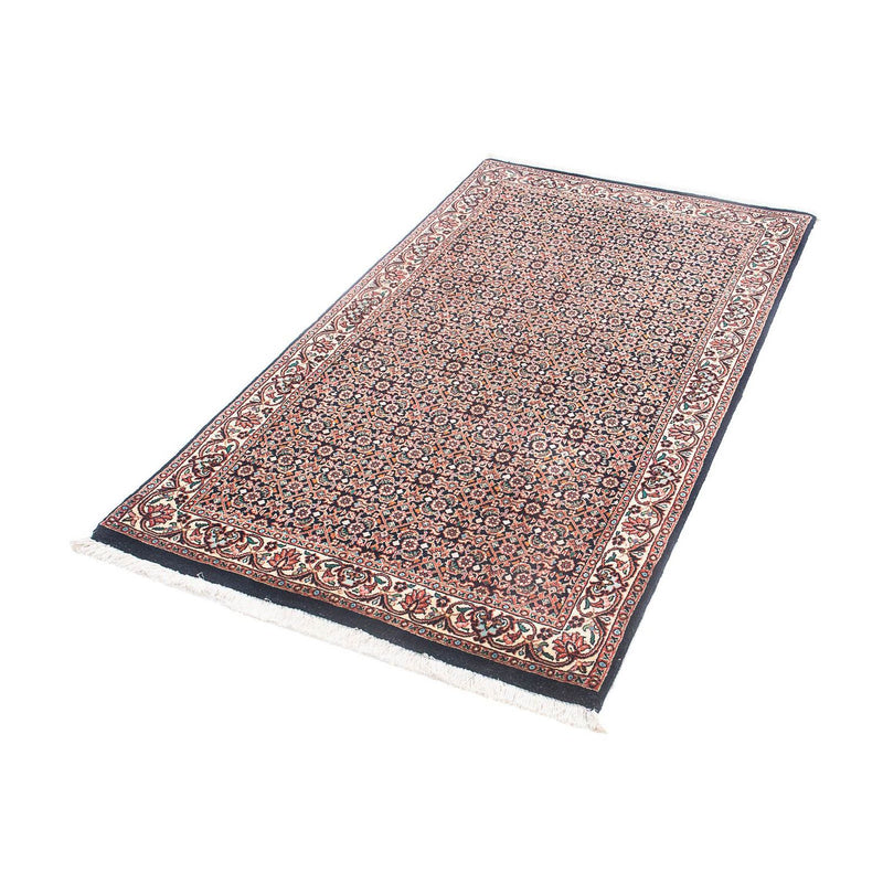 Tapis persan - Bidjar - 148 x 80 cm - bleu foncé