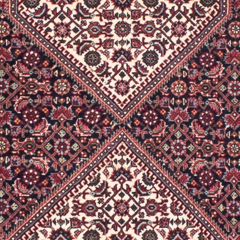 Tapis de couloir Tapis persan - Bidjar - 289 x 83 cm - bleu foncé