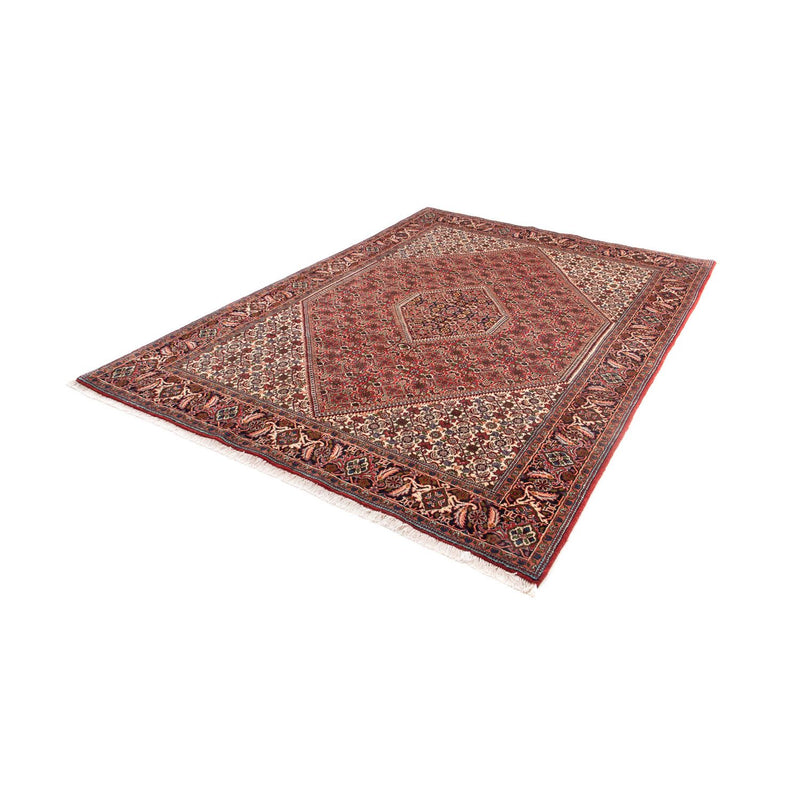 Tapis persan - Bidjar - 251 x 173 cm - rouge foncé
