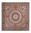 Tapis persan - Tabriz - Royal carré - 253 x 251 cm - marron clair