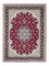 Tapis persan - Tabriz - Royal - 207 x 155 cm - rouge foncé