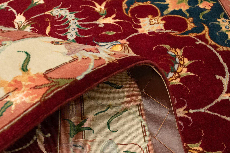Tapis persan - Tabriz - Royal - 150 x 101 cm - rouge