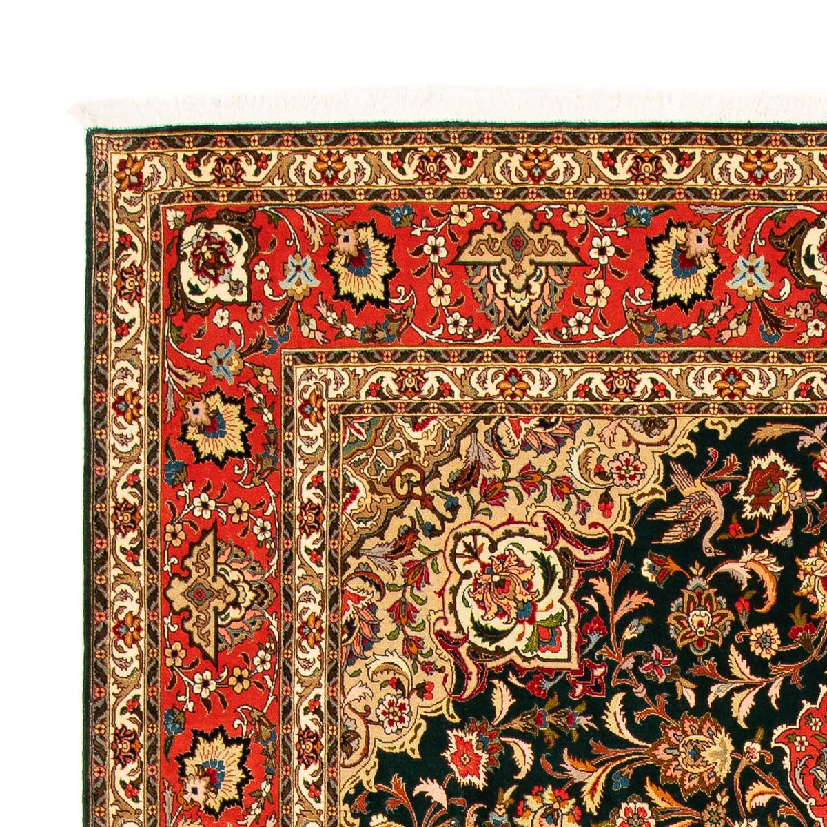 Tapis persan - Tabriz - Royal - 295 x 198 cm - rouge