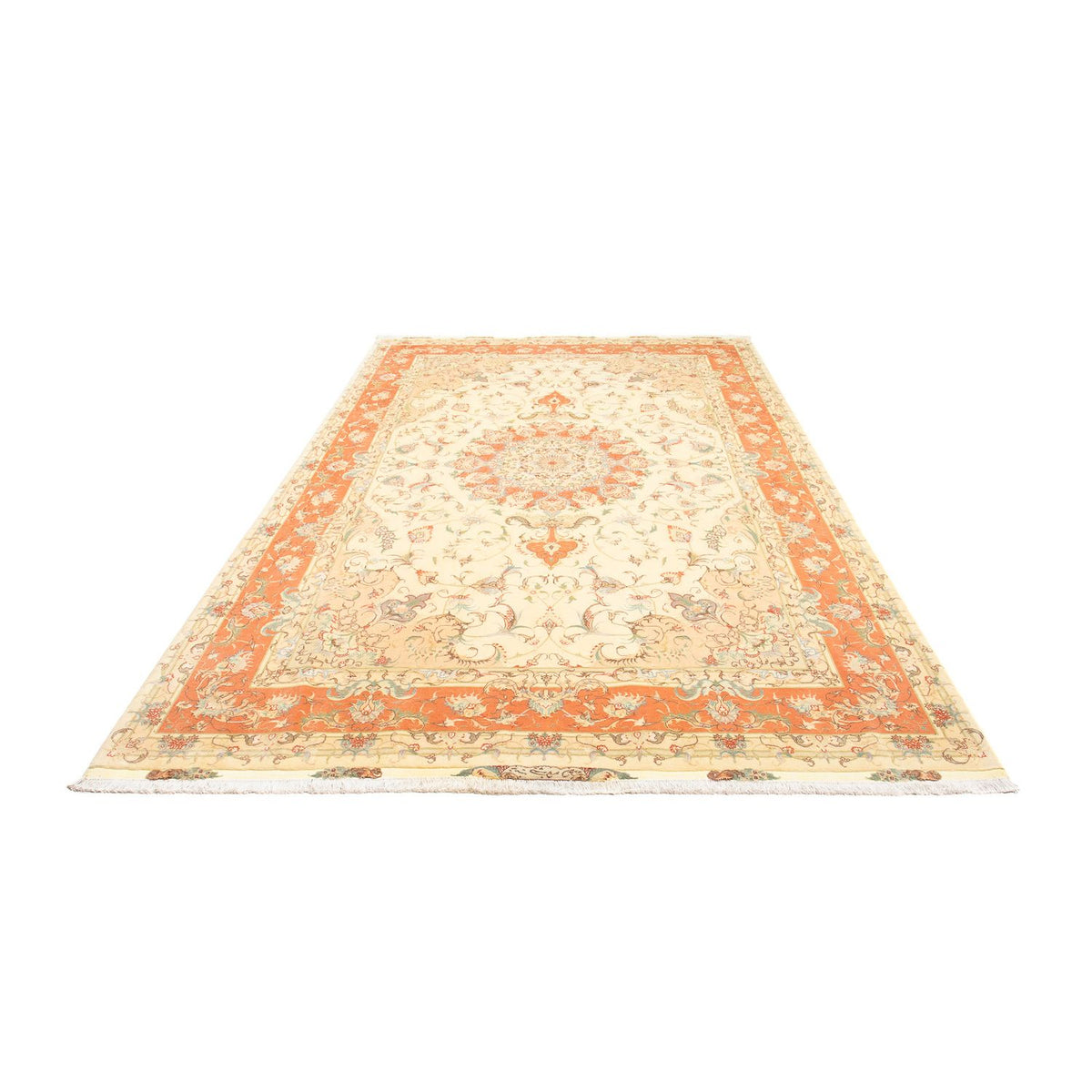 Tapis persan - Tabriz - Royal - 300 x 202 cm - beige