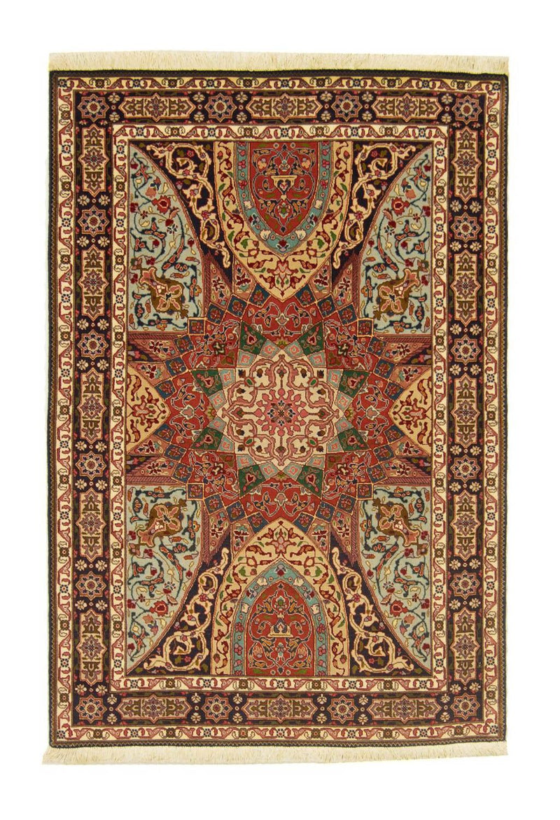 Tapis persan - Tabriz - Royal - 151 x 102 cm - multicolore