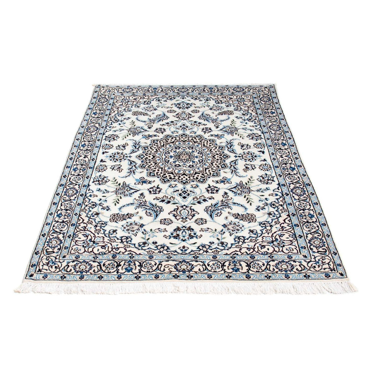 Tapis persan - Nain - Royal - 176 x 115 cm - beige