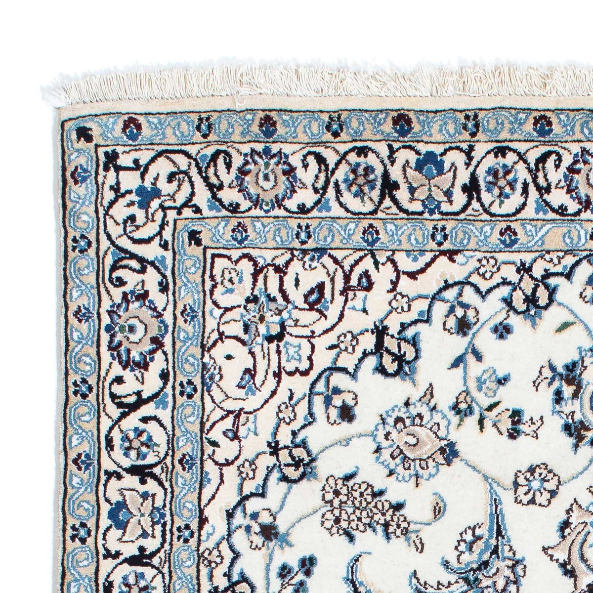 Tapis persan - Nain - Royal - 176 x 113 cm - beige