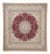 Tapis persan - Nain - Premium carré - 211 x 200 cm - beige